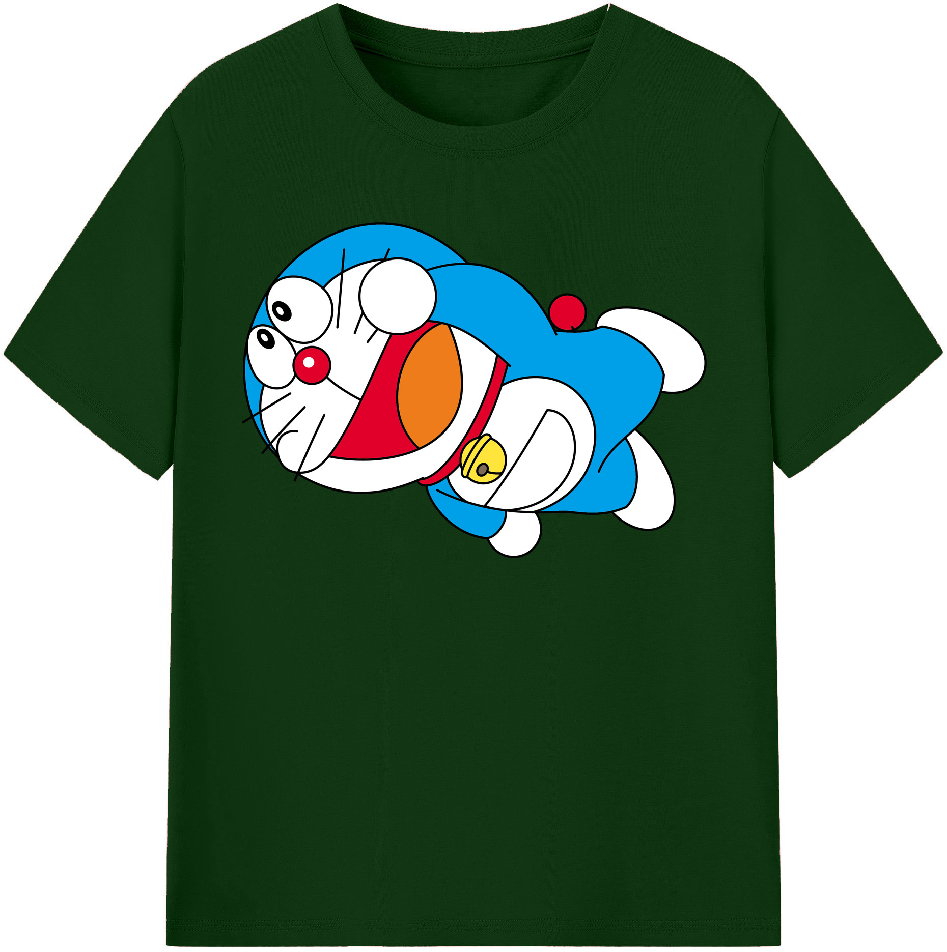 （画像用） ドラえもん Doraemon 綿100％半袖Tシャツ（フロントプリント）